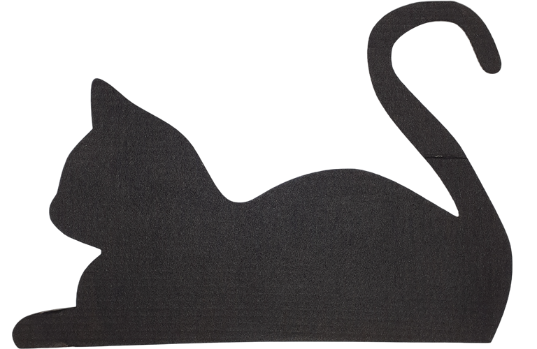 Décoration de porte - Chat